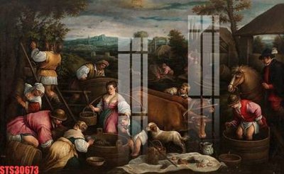 Tải file Tranh sơn dầu phương tây tổng hợp STS30673 (gốc) chủ đề tâm linh