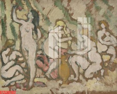 File PSD Tranh sơn dầu phương tây tổng hợp STS30702 (gốc) tách lớp chi tiết