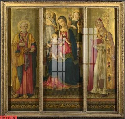 File tranh quảng cáo Tranh sơn dầu phương tây tổng hợp STS30870 (download file gốc)