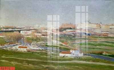 File gốc Tranh sơn dầu phương tây tổng hợp STS31100 (in lụa) chi tiết cao