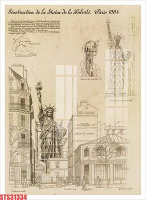 File gốc Tranh sơn dầu phương tây tổng hợp STS31334 (dành cho trang trí nội thất)