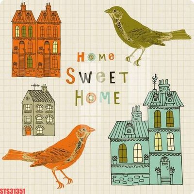 File in trần Tranh sơn dầu phương tây tổng hợp STS31351 (bản gốc) bầu trời