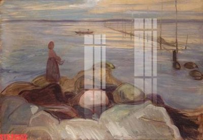 Download file Tranh sơn dầu phương tây tổng hợp STS31552 (gốc) in mica đèn LED