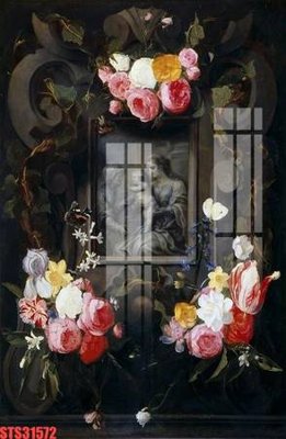 File tranh gốc Tranh sơn dầu phương tây tổng hợp STS31572 chủ đề hiện đại