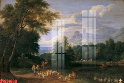 Tải file gốc Tranh sơn dầu phương tây tổng hợp STS31609 (bản PSD) còn layer