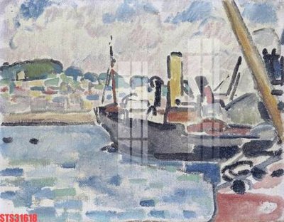 File gốc Tranh sơn dầu phương tây tổng hợp STS31618 (in mica) làm quà tặng