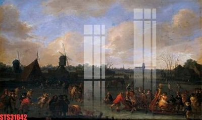 Tải file gốc Tranh sơn dầu phương tây tổng hợp STS31642 (để in lụa)