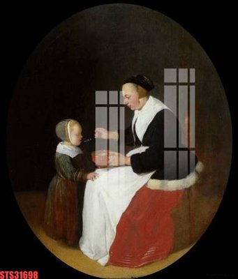 Download file gốc Tranh sơn dầu phương tây tổng hợp STS31698 (in lụa) nghệ thuật