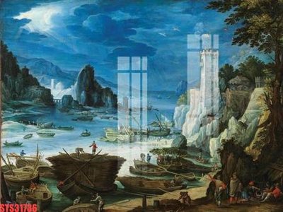 File gốc Tranh sơn dầu phương tây tổng hợp STS31736 (dành cho trang trí nội thất)