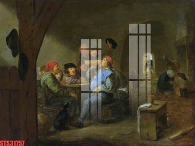 File ảnh Tranh sơn dầu phương tây tổng hợp STS31757 (gốc) in biển hiệu