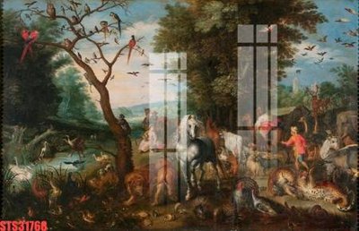 File gốc Tranh sơn dầu phương tây tổng hợp STS31768 (phong cách) tối giản