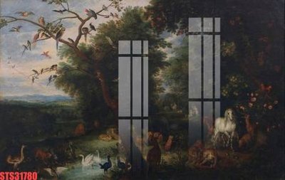 Cung cấp file tranh gốc Tranh sơn dầu phương tây tổng hợp STS31780 độc quyền