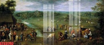 Chi tiết file ảnh Tranh sơn dầu phương tây tổng hợp STS31792 sắc nét