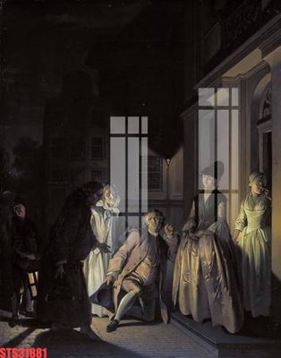 File ảnh Tranh sơn dầu phương tây tổng hợp STS31881 (gốc) in PP, decal