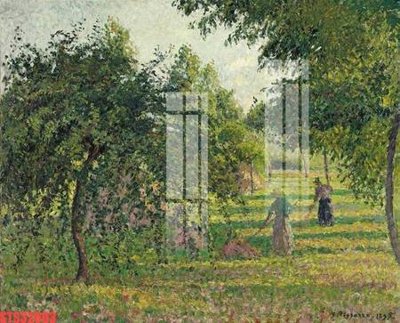 File PSD Tranh sơn dầu phương tây tổng hợp STS32003 (gốc) nhiều lớp (multi-layer)