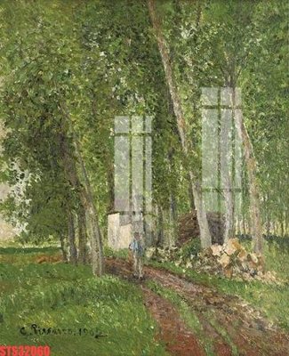 File gốc Tranh sơn dầu phương tây tổng hợp STS32060 cho in ấn và thiết kế