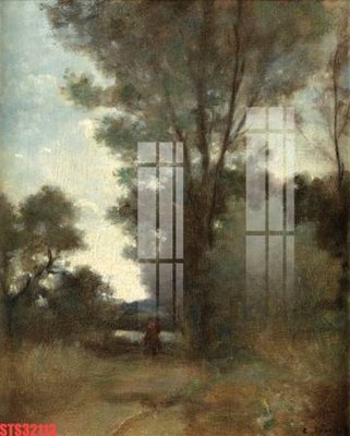 Download file gốc Tranh sơn dầu phương tây tổng hợp STS32113 (in lụa) tranh 3D