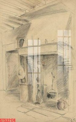 File ảnh Tranh sơn dầu phương tây tổng hợp STS32174 (gốc) in biển hiệu