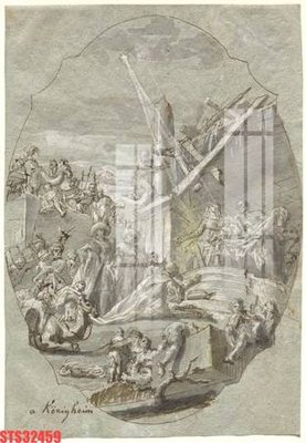 File tranh Tranh sơn dầu phương tây tổng hợp STS32459 (gốc) in vải canvas