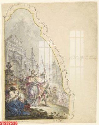 File gốc Tranh sơn dầu phương tây tổng hợp STS32536 (PSD/TIFF) độ phân giải cao