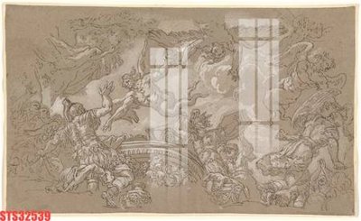 File gốc Tranh sơn dầu phương tây tổng hợp STS32539 (in mica) cắt laser