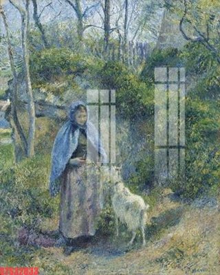 File tranh Tranh sơn dầu phương tây tổng hợp STS32833 (bản gốc) treo quán cafe