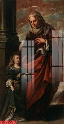 File gốc Tranh sơn dầu phương tây tổng hợp STS32897 (cho in 3D) độc đáo