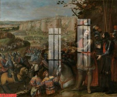 File tranh Tranh sơn dầu phương tây tổng hợp STS33050 (bản gốc) in canvas