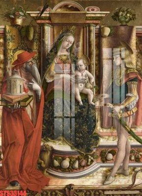 File gốc Tranh sơn dầu phương tây tổng hợp STS33144 (in mica) làm bảng hiệu