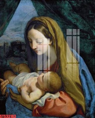 Download file gốc Tranh sơn dầu phương tây tổng hợp STS33183 (dùng cho in ấn)