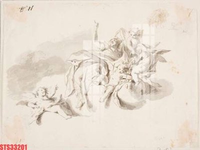 File in lụa Tranh sơn dầu phương tây tổng hợp STS33201 (tân cổ điển) Tranh sơn dầu phương tây tổng hợp STS33201