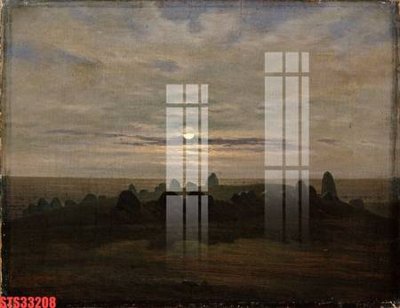 File tranh Tranh sơn dầu phương tây tổng hợp STS33208 (bản gốc) in lụa 5D