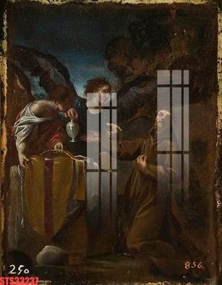 File gốc in tráng gương Tranh sơn dầu phương tây tổng hợp STS33237 chi tiết