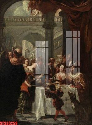 Download file tranh Tranh sơn dầu phương tây tổng hợp STS33259 (file gốc PSD)