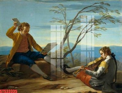 Hình ảnh file gốc in lụa Tranh sơn dầu phương tây tổng hợp STS33335