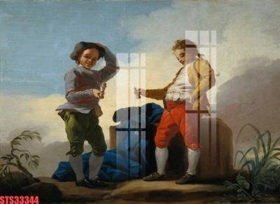 File gốc Tranh sơn dầu phương tây tổng hợp STS33344 (in ấn) màu sắc trung thực