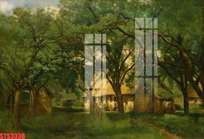 File gốc Tranh sơn dầu phương tây tổng hợp STS3338 (PNG) không nền chất lượng