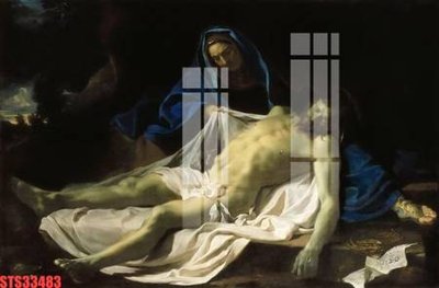 File ảnh Tranh sơn dầu phương tây tổng hợp STS33483 (gốc) in decal dán tường