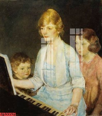 File gốc Tranh sơn dầu phương tây tổng hợp STS33521 (in lụa) cao cấp