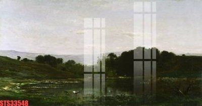 File gốc Tranh sơn dầu phương tây tổng hợp STS33548 (in lụa) họa tiết 3D