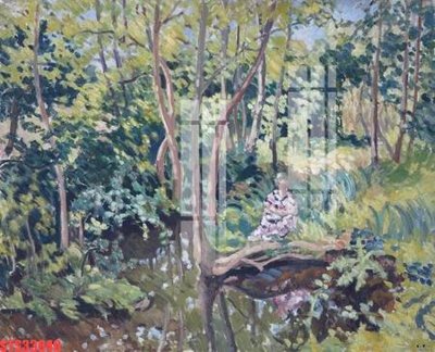 File gốc Tranh sơn dầu phương tây tổng hợp STS33640 (in lụa) họa tiết 3D