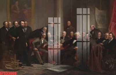 File in ấn Tranh sơn dầu phương tây tổng hợp STS33669 chuyên nghiệp