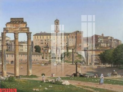 Tải file Tranh sơn dầu phương tây tổng hợp STS33678 (gốc) làm file in ấn