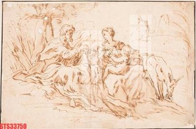 File in trần Tranh sơn dầu phương tây tổng hợp STS33750 (bản gốc) hoa văn