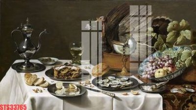 File in mica Tranh sơn dầu phương tây tổng hợp STS33765 (bản gốc) sắc sảo