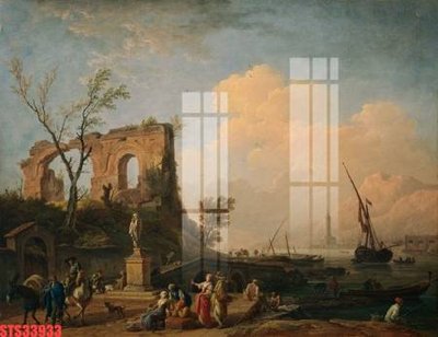 Download file Tranh sơn dầu phương tây tổng hợp STS33933 (gốc) in mica cao cấp