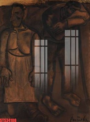 File gốc Tranh sơn dầu phương tây tổng hợp STS34108 (chuẩn màu) cho in offset