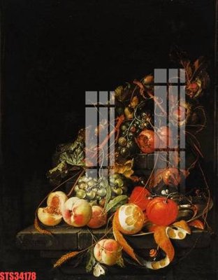 Download file ảnh gốc Tranh sơn dầu phương tây tổng hợp STS34178 để in ấn