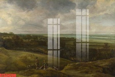 File in trần Tranh sơn dầu phương tây tổng hợp STS34206 (file gốc) hoa văn 3D