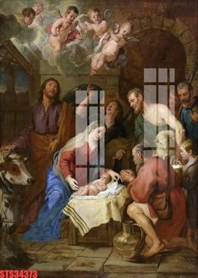 File gốc Tranh sơn dầu phương tây tổng hợp STS34373 (chủ đề hiện đại) trang trí